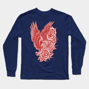 Eagle and Roses 1.3 Long Sleeve T-Shirt